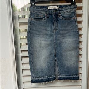 H&M Blue Denim Skirt